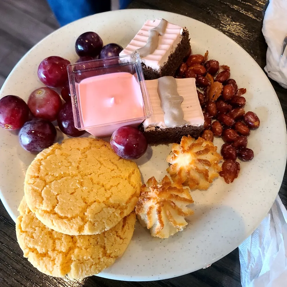 Chinese Cookies and Some Fruits
