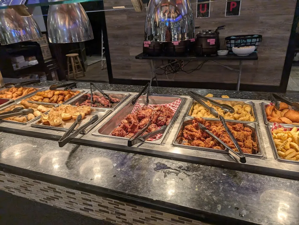 Indoor Dine in Buffet Open Now 11 Am --- 9pm Everyday