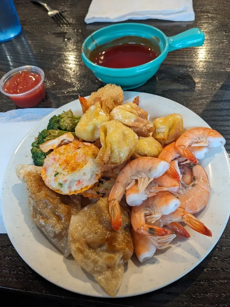 Rangoon and Shrimp